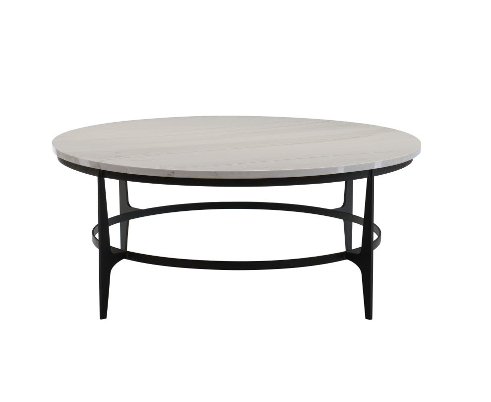 Bernhardt Avondale Round Metal Cocktail Table