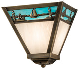 9"W Sailboat Wall Sconce