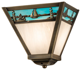 9"W Sailboat Wall Sconce
