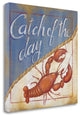 "Catch Of The Day" By Kim Lewis, Giclee Print on Gallery Wrap Canvas