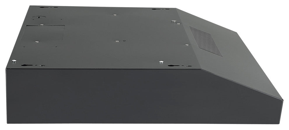 Ancona 24" 110 CFM Convertible Under Cabinet Range Hood, Matte Black