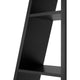 Tema Delta Modern Large Unique Display Shelving, Matte Black