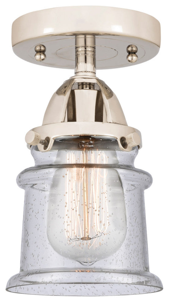 INNOVATIONS LIGHTING 288-1C-PN-G184S-LED 1 Light 5.25 inch Semi-Flush Mount