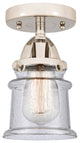 INNOVATIONS LIGHTING 288-1C-PN-G184S-LED 1 Light 5.25 inch Semi-Flush Mount
