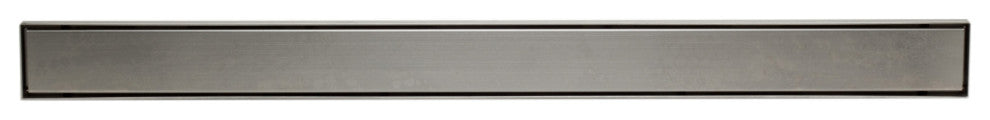 ALFI brand ABLD36B-PSS 36" Modern Stainless Linear Shower Drain w/ Solid Cover
