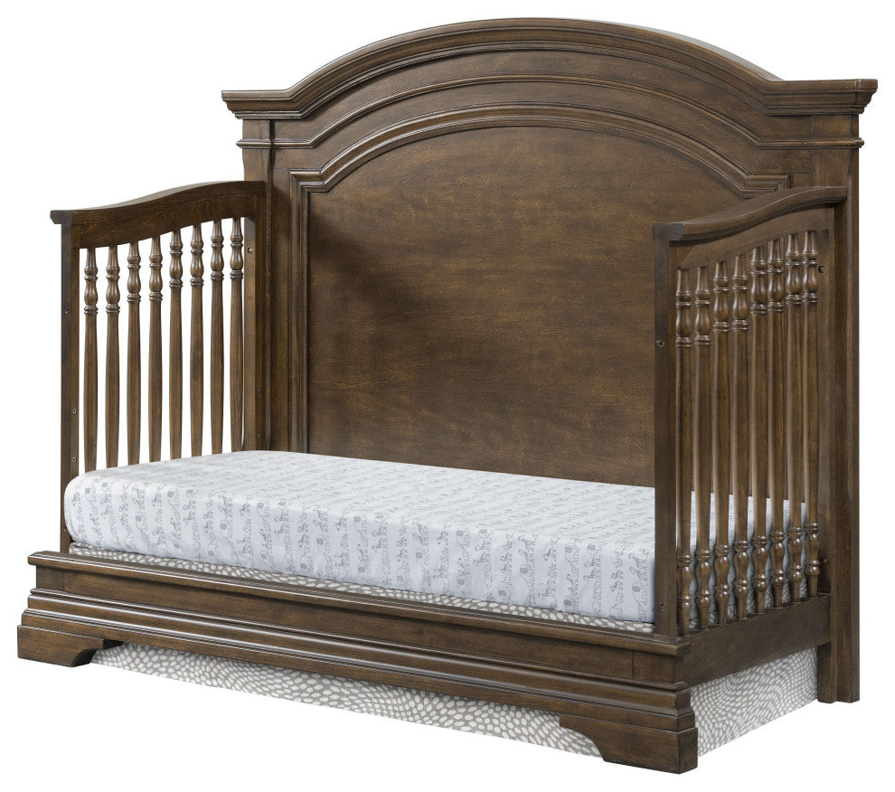 Olivia 60"W Wood Convertible Crib, Rosewood