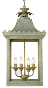 Finley 4-Light Pendant, Vintage Sage