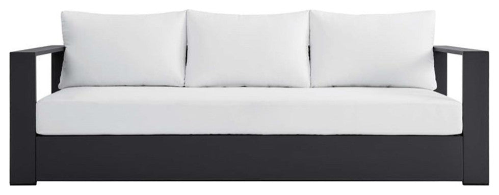 Modway Tahoe outdoor Patio Powder-Coated Aluminum Sofa
