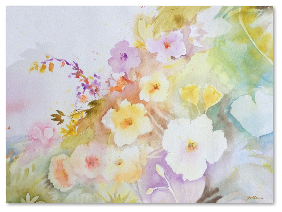 Sheila Golden ''Garden Magic'' Canvas Art, 19x14