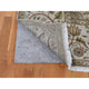 Gray Silk With Wool Mughal Inspired Branch Design Hand Knotted Rug 10'1"x13'9"