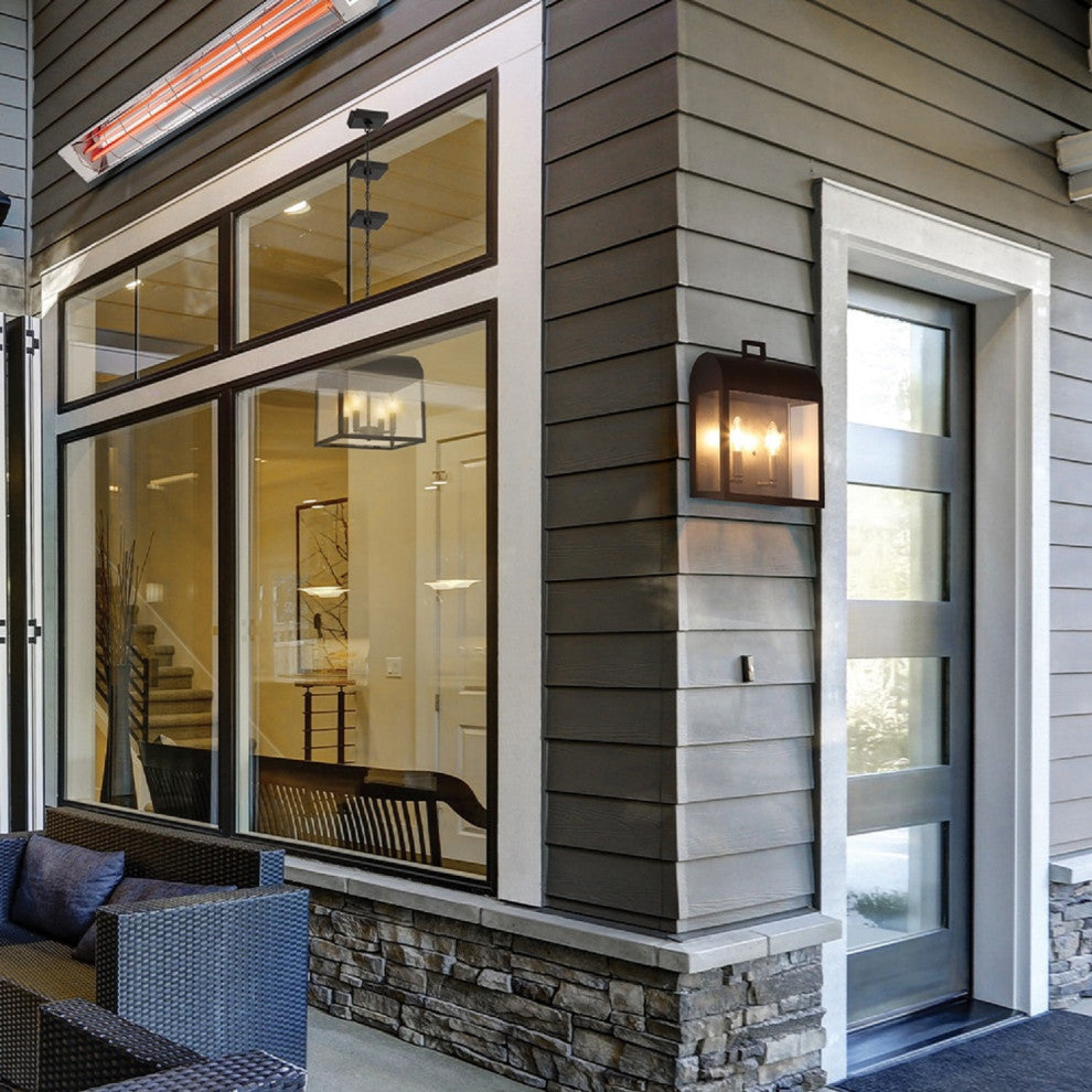 12" 4-Light Outdoor Pendant