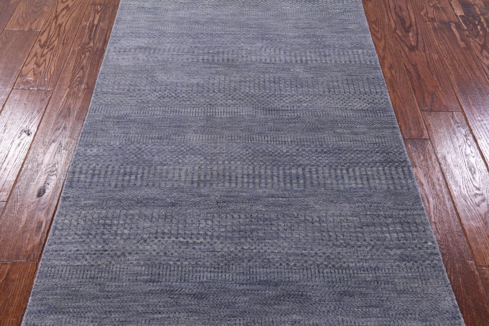 3' 1" X 5' 1" Savannah Grass Handmade Wool and Silk Rug Q11542