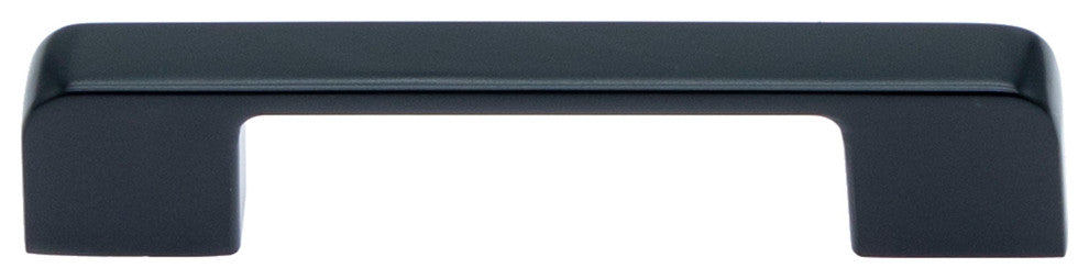 Utopia Alley Zinc Cabinet Pull, 3.75"/5.0" Center to Center, Matt Black, 3.75", 1 Pack