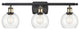 Innovations 516-3W-BAB-G122-6 3 Light Bath Vanity Light, Black Antique Brass