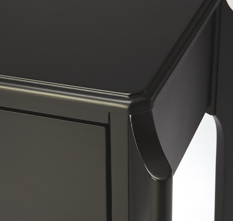 Wilshire Nightstand, Black