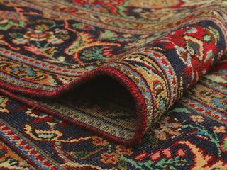 Fine Vintage Distressed Beretun Red Rug