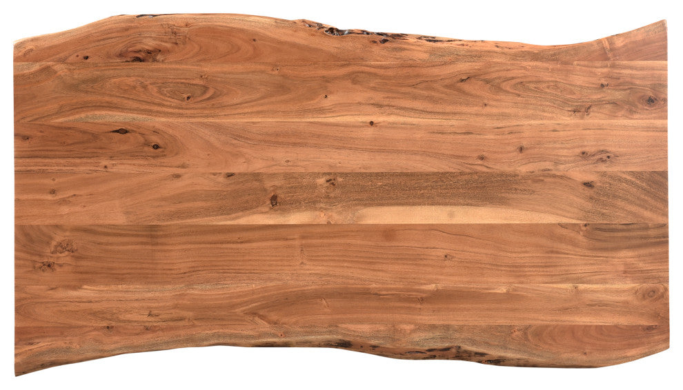 Stafford 2-piece Live Edge Solid Wood Desk Set