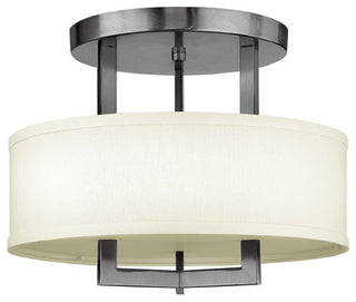 Hampton Semi-Flush Mount, Antique Nickel