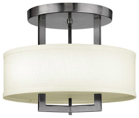 Hampton Semi-Flush Mount, Antique Nickel