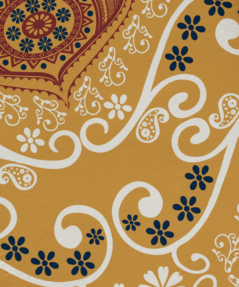 Illuminate, Print Napkin, Set of 4, Gold