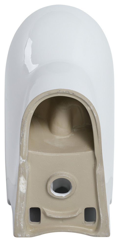 28 Inch Ceramic One Piece Toilet With Soft Close Seat