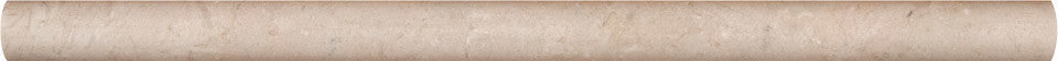 Crema Marfil Pencil Polished Molding, Sample