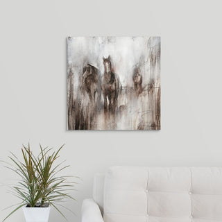 Grazing I Wrapped Canvas Art Print, 20"x20"x1.5"