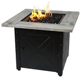 Endless Summer Mason 30" Square LP Fire Pit Table