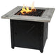 Endless Summer Mason 30" Square LP Fire Pit Table