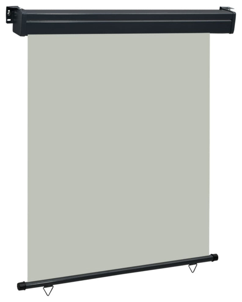 vidaXL Balcony Side Awning 55.1"x98.4" Gray
