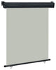 vidaXL Balcony Side Awning 55.1"x98.4" Gray
