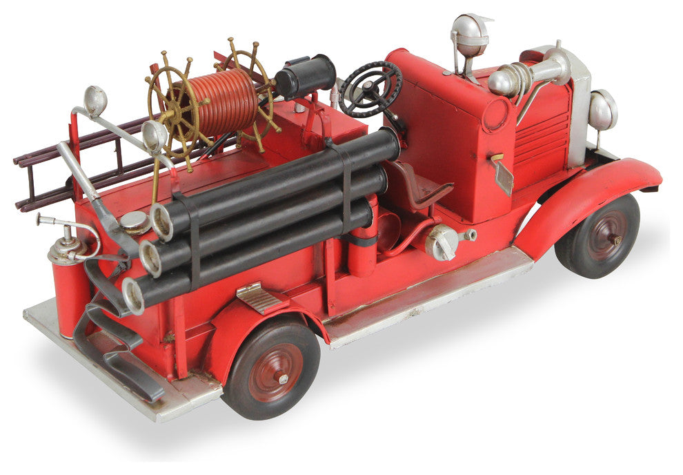 Mini Fire Engine Circa 1927, Red