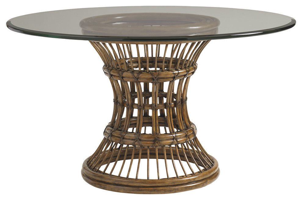 Latitude Dining Table With 54" Glass Top