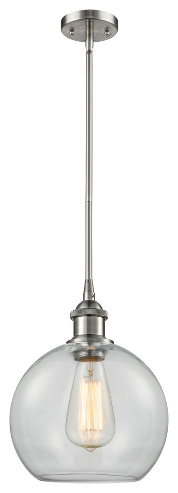 Innovations Lighting 516-1S-SN-G122-8-LED Athens 1 Light 8" Mini Pendant