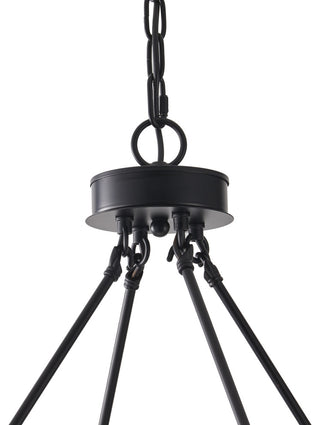 16-Light Wagon Wheel Chandelier Candle Style Pendant Light