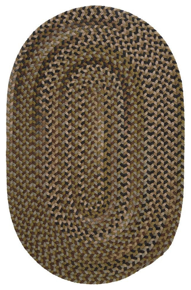 Colonial Mills Rug Rustica Grecian Green Round, 7x7