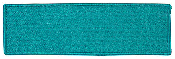 Colonial Mills Stair Tread Simply Home Solid Turquoise Stair Tread