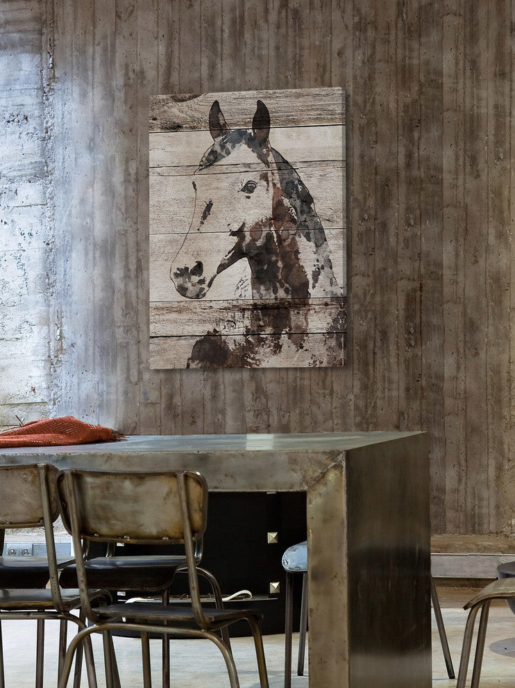 "Picolino Horse" by Irena Orlov Painting Print Wrapped Canvas, 30x45