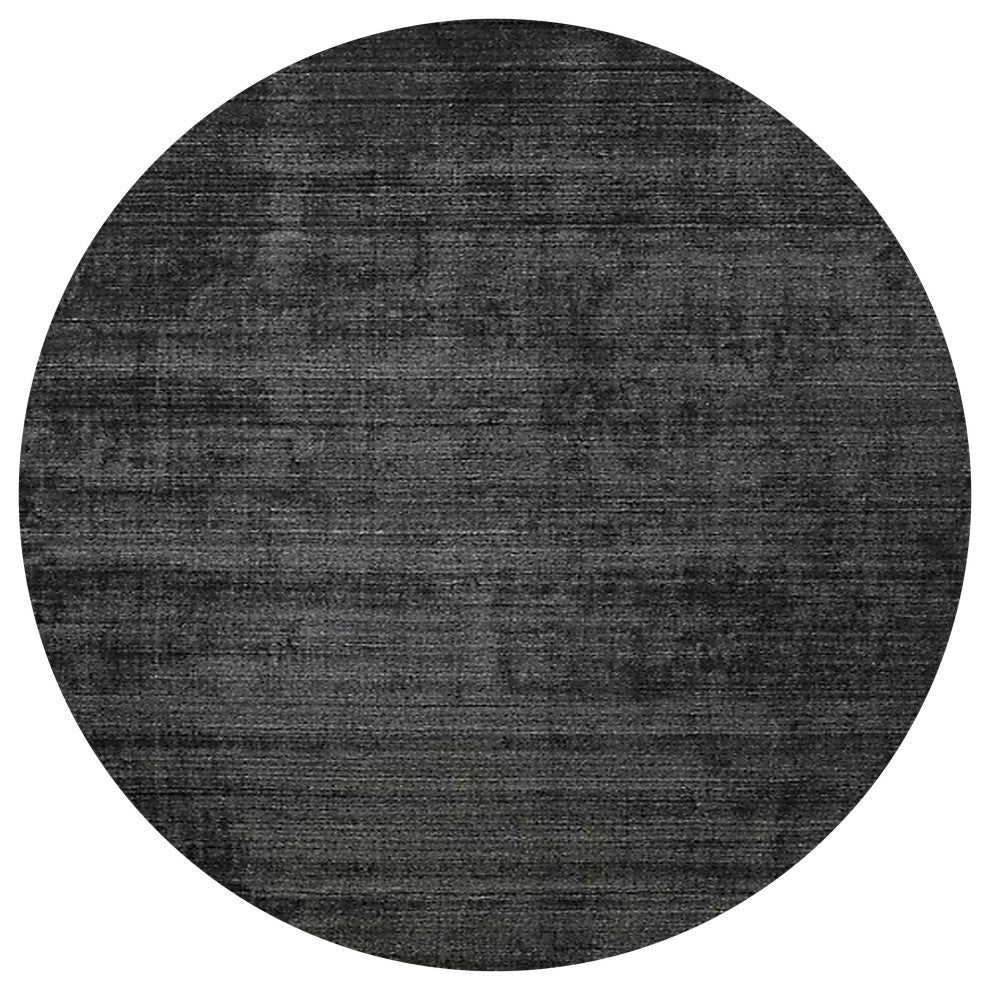Ahgly Company Indoor Round Mid-Century Modern Area Rugs, 3' Round