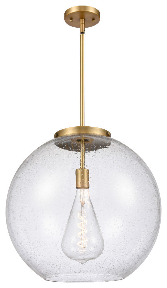 Athens Pendant, Brushed Brass, Seedy, Seedy