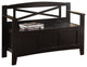Metro Entry Way Bench With Black