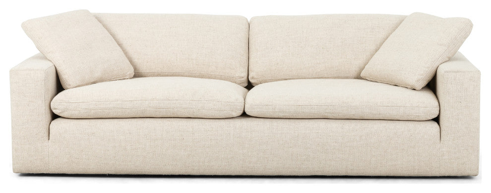 Plume Sofa, 96", Thames Cream