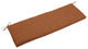 57"x19" Outdoor Spun Polyester Loveseat Cushion, Mocha
