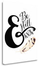 "Be Still And Know Feather" By Tara Moss, Giclee Print on Gallery Wrap Canvas