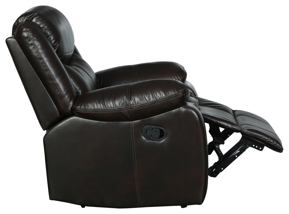 Arlington Leather Air Reclining Sofa 2-Piece Set Brown