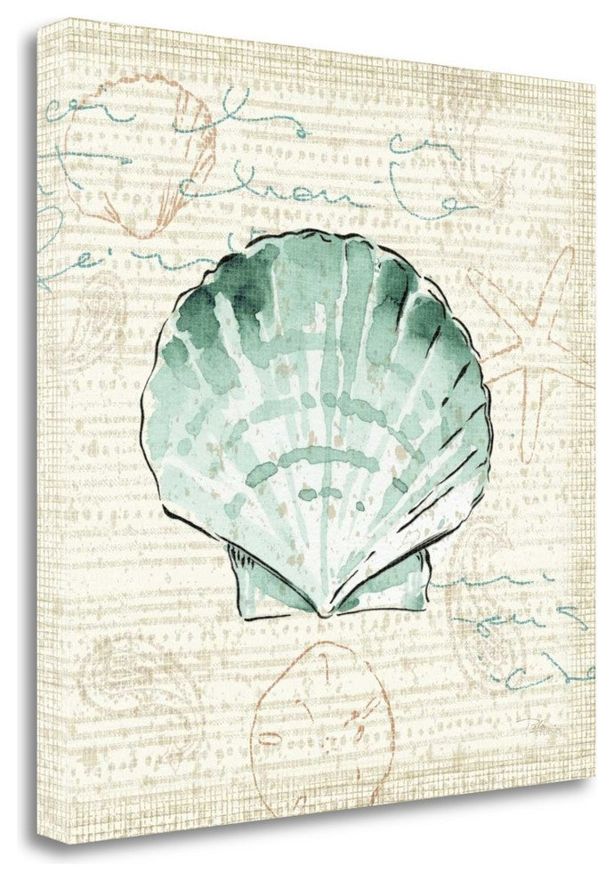 "Ocean Prints II" By Pela Studio, Giclee Print on Gallery Wrap Canvas