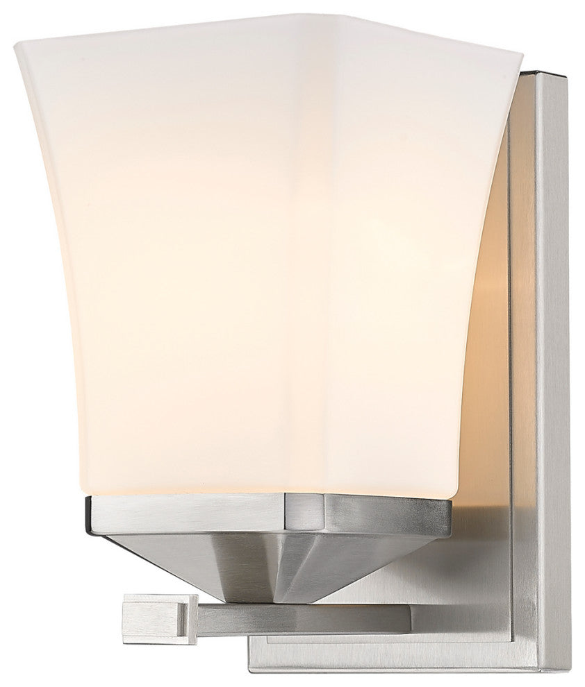 Z-LITE 1939-1S-BN 1 Light Wall Sconce, Brushed Nickel