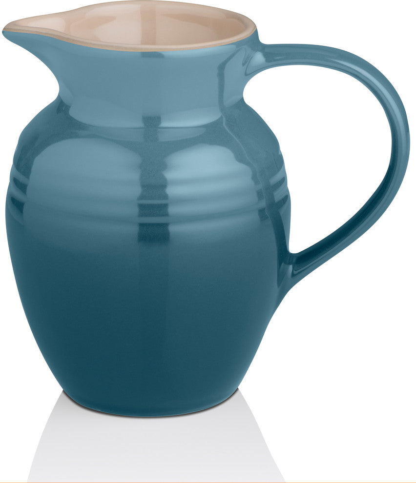 Le Creuset Stoneware Breakfast Jug, 600 ml, Marine