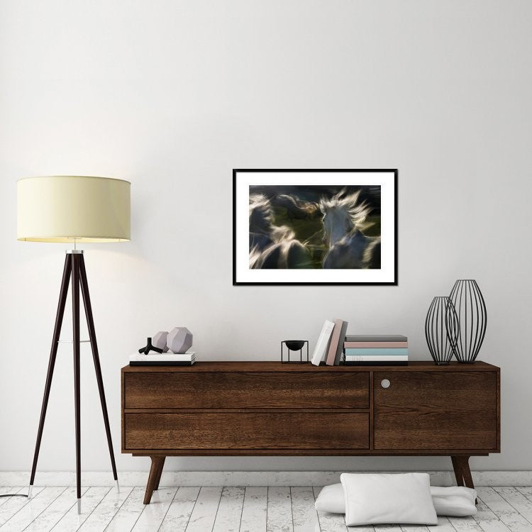"Esata Equina" Framed Digital Print by Milan Malovrh, 38x27"