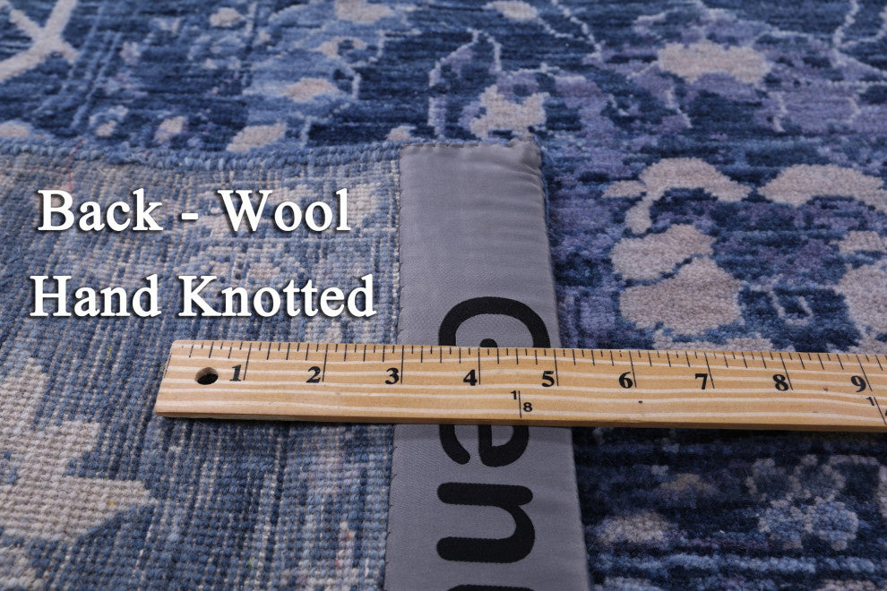 Modern Hand-Knotted Wool Rug 10' 0" X 14' 0" Q11896